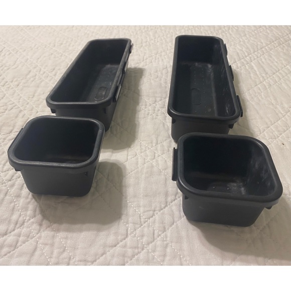 madesmart Black Plastic Drawer Organizers - Picture 3 of 3